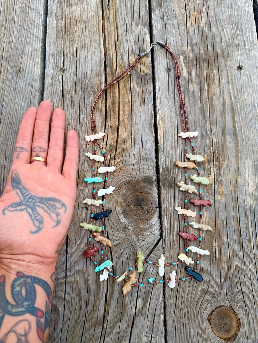 Handmade Multi-Color Fetish Animal Necklace - Women Jewelry